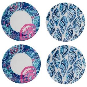 Lilly Pulitzer Gypsea Girl Appetizer Plate Set